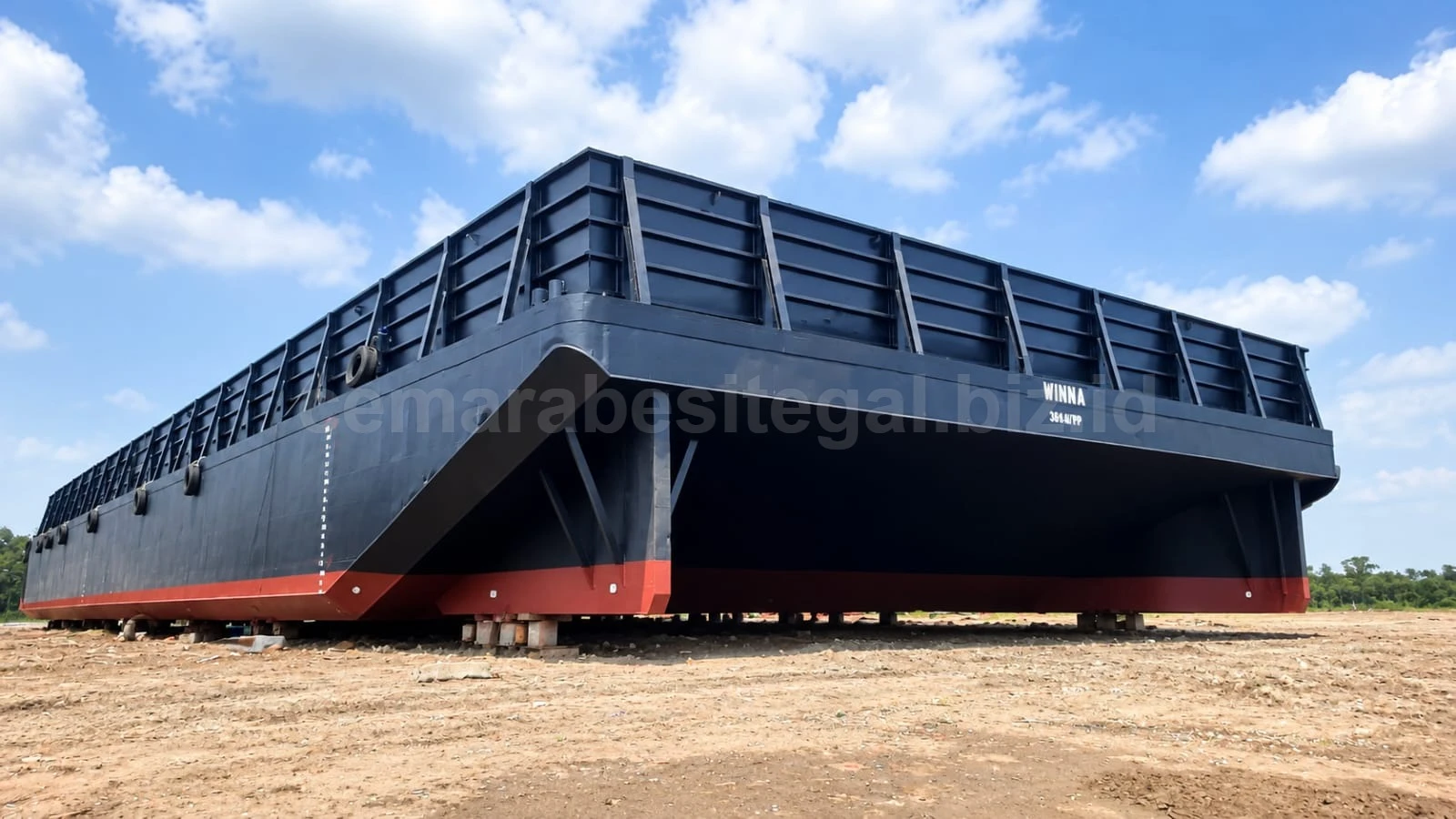 Proyek Coating Kapal BG Winna - PT Cahaya Bintang Borneo – Jakarta